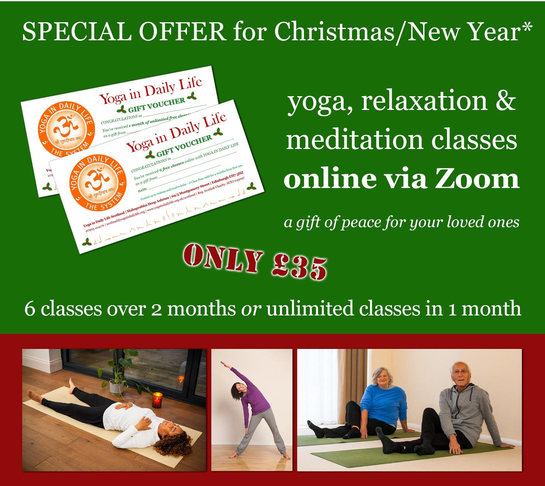YIDL Scotland Gift Voucher samples x3